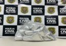 Polícia Civil intercepta 14 kg de cocaína e prende duas pessoas