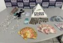 Itabira – Polícia Militar prende homem por tráfico ilícito  e apreende drogas