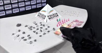 Itabira – Polícia Militar apreende adolescente por tráfico ilícito de drogas