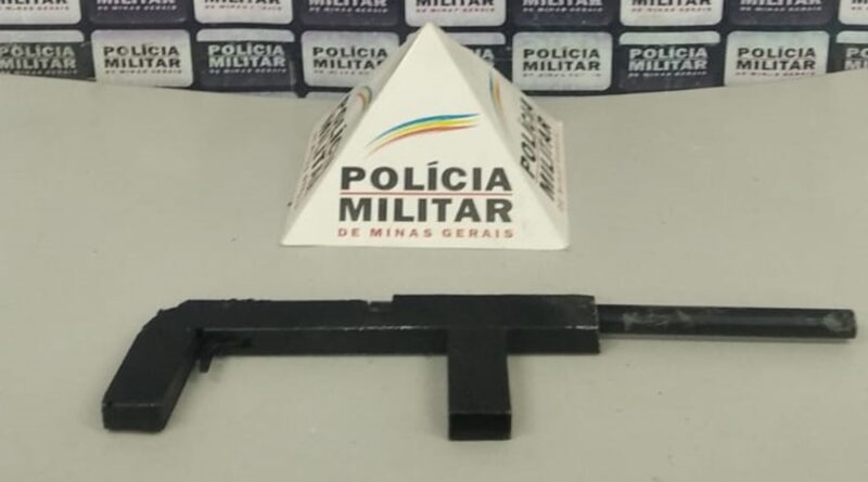 Itabira – Polícia Militar apreende arma de fogo e  menor por porte ilegal